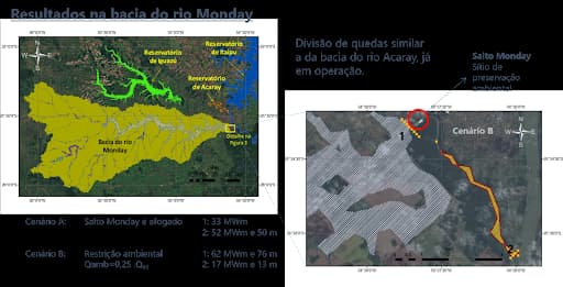 Foto de Inventário do potencial hidroenergético do Paraguai